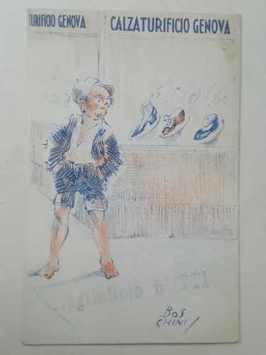 Cartolina pubblicitaria - cartolina,