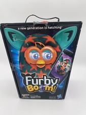 Furby Boom Orange Stars Plush