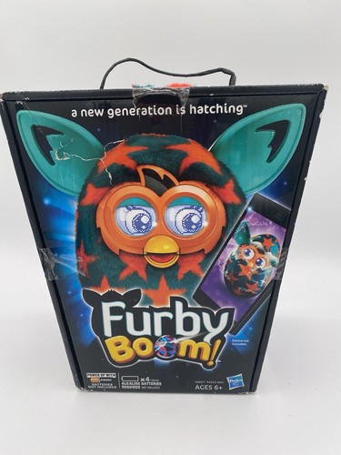 Furby boom orange - furby, stars