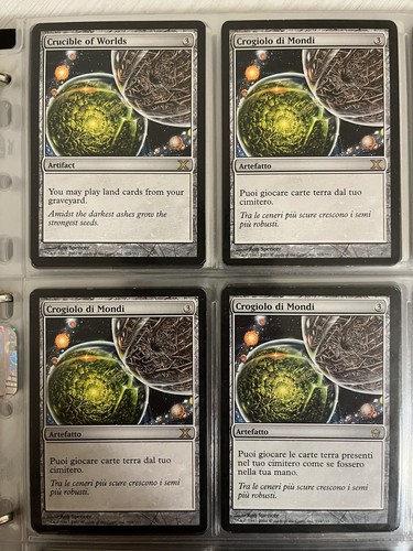 Mtg crogiolo mondi - mtg, di