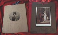 DUE  calendari antichi 1908 1916 ART NOUVEAU LIBERTY Francis Wheatley  R.Kratki