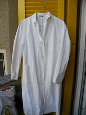 Camice cotone bianco da laboratorio tg 44, ottima protezione (Fraizzoli)