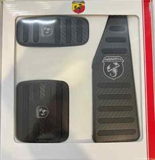 Set pedaliera Originale Fiat VERO CARBONIO Abarth 500/595/695 e FIAT 500 MTA
