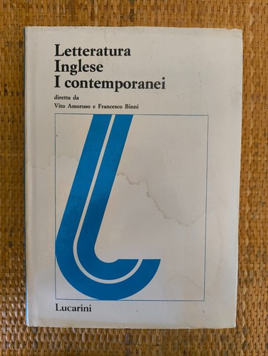 Letteratura inglese - letteratura, i