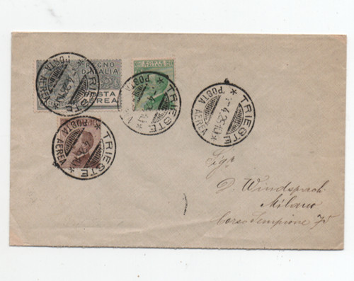 Trieste 1926 lettera con - 1/4/1926,