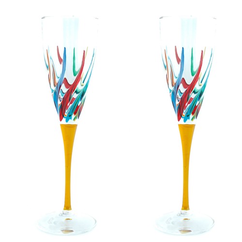 Coppia murano champagne - coppia,