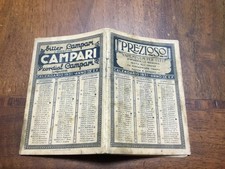 PREZIOSO - 1931 - CAMPARI - COMPLETO - VADEMECUM PER TUTTI
