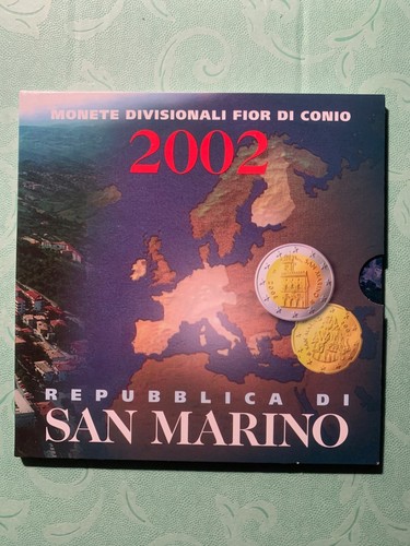 San marino 2002 serie - marino,