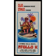 locandina ATOLLO K Stanlio