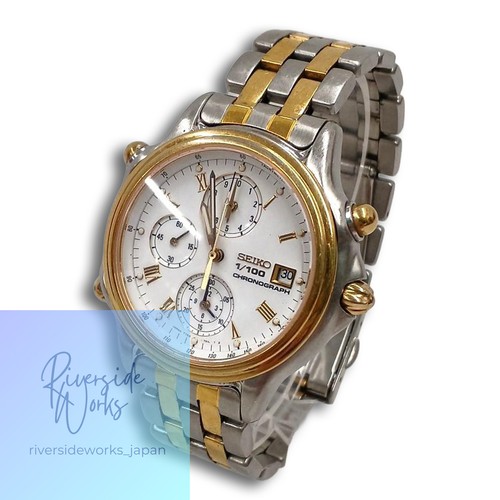 Seiko chronograph 7t52 7a10 - seiko, 7t52-7a10