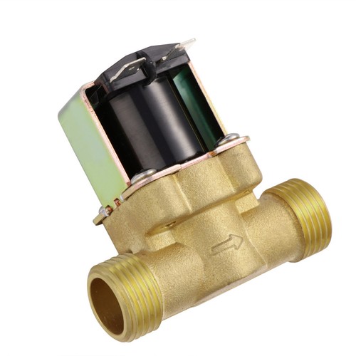 Brass electric valve - ,