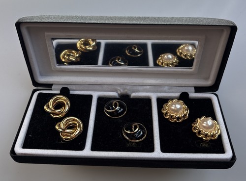 Set orecchini clip - , vintage