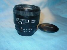 Nikon AF NIKKOR 85mm 1.8 D