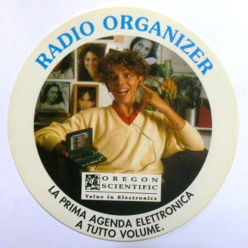 Vecchio adesivo old sticker - adesivo,