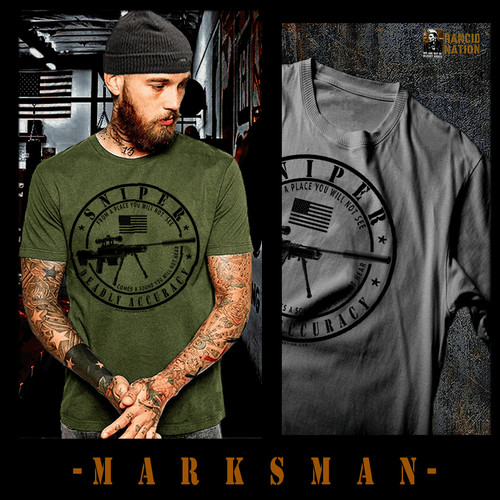 Shirt citazione cecchino - t-shirt,