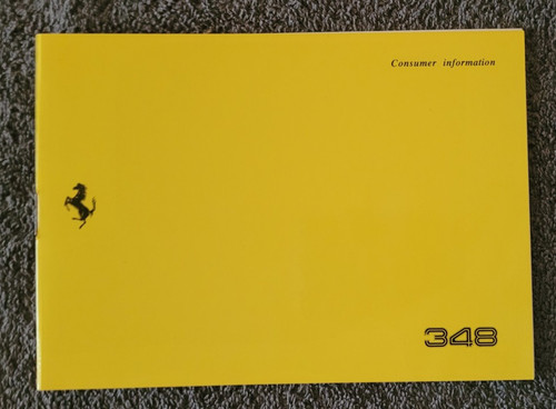 Ferrari brochure manuale - ferrari,