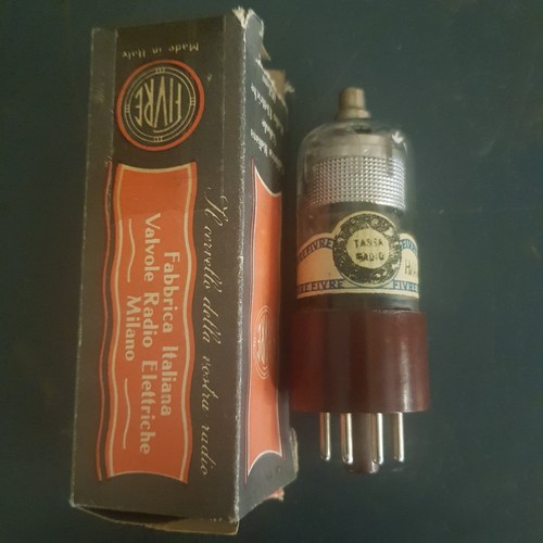 12te8 fivre valvola tube - , radio