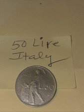 1973,  Italy 50 Lire Coin
