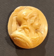 PIETRA INCISA BUSTO DI MINERVA A DESTRA ANTICA (PI/13)