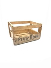 Cassetta legno vintage birra Prinz Bräu 1965 Della Valentina