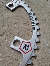 Corona Italian vintage CHAINRING pantographed ROSSIN 52