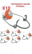 10 PEZZI TAPPO MECCANICO CON