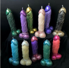 1x Babbo Natale segreto, fatto a mano, novità, candela Willy, scherzo, regalo bavaglio, adulto, umorismo