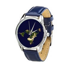 Orologio Mappa Terra Piatta