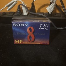 Sony Video 8 MP Standard Grade 120 Minuti Videocassetta Nastro (1) Nuovo