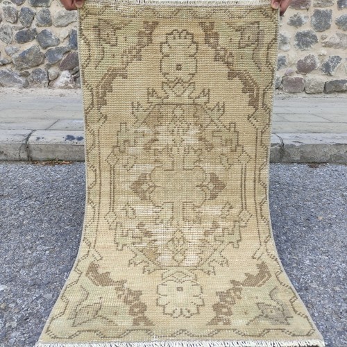 Antico tappeto piccolo vintage