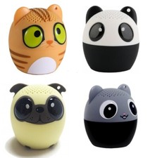 Altoparlante portatile Bluetooth wireless mini animali domestici con controllo selfie cellulare
