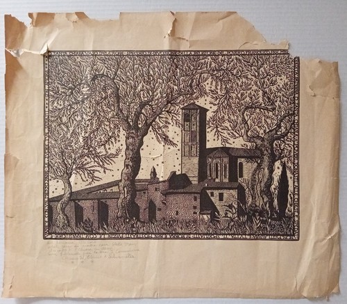 Bruno osimo xilografia - bruno, da