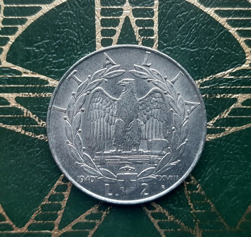 2 lire 1940 xviii - ,