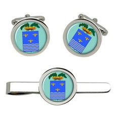 Set gemelli e fermacravatta