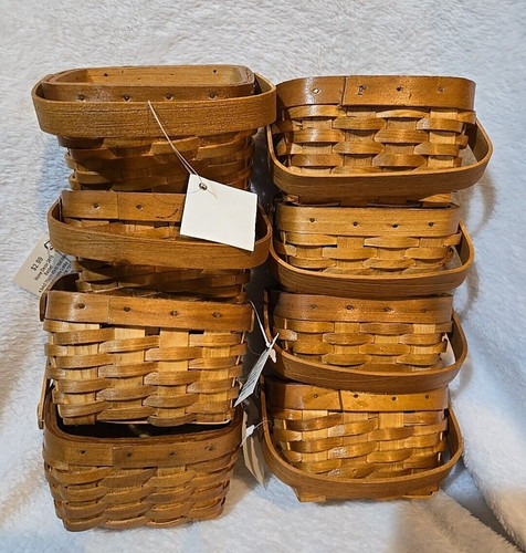 Mini cesti legno rattan - 8,