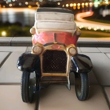 Bottiglia Ceramica  Vintage Auto Epoca ITALA 1912 