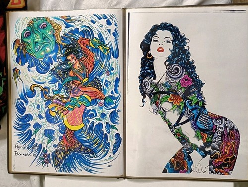 Vintage art tattoo - vintage,