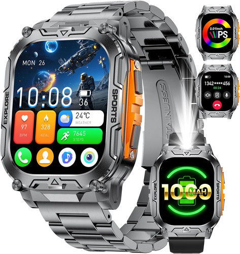 1000mah smartwatch uomo - 1000mah,