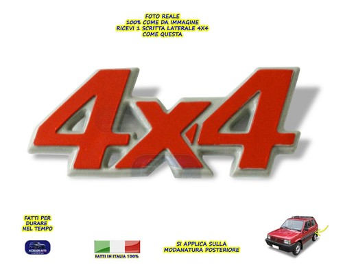 Scritta panda 4x4 per - scritta,