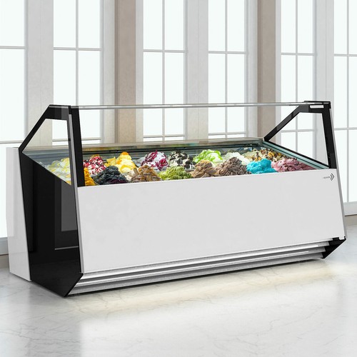 Vetrina gelato per - , gelateria