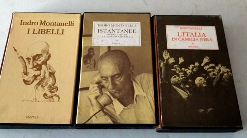 Indro montanelli 3 libri - indro,