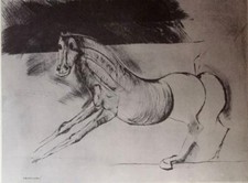 Bruno Cassinari "I cavalli"