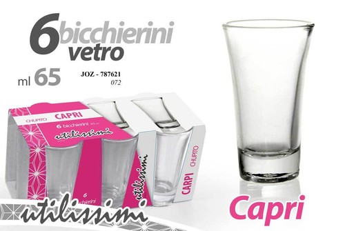 Set bicchieri bicchierino - 6,