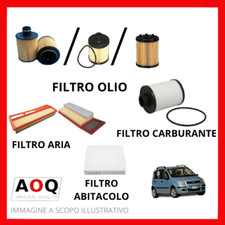 KIT TAGLIANDO 4 FILTRI FIAT PANDA (169) 1.3 D MULTIJET 1.3 4X4