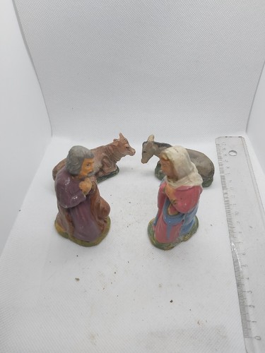 Personaggio presepe vintage - personaggio,
