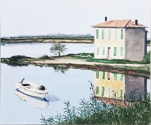 Quadro dipinto mano - dipinto, d'autore
