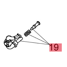 EFCO TUBO CON FILTRO OLIO PER