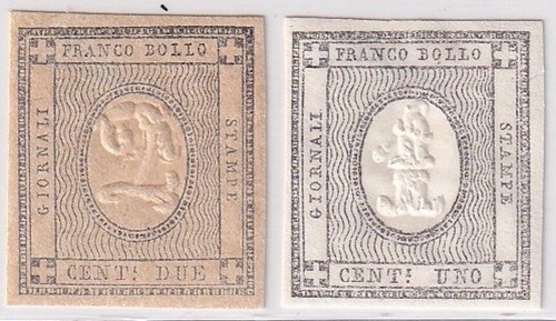 Regno 1861 francobolli - -, per