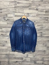 DSQUARED2 Camicia Uomo Blu