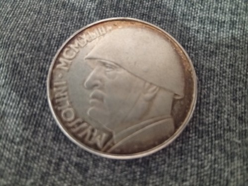 Moneta lire mussolini data - 20,